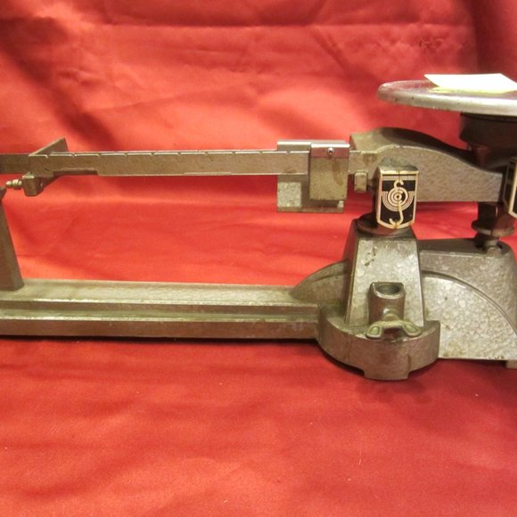 VTG 40'S OHAUS TRIPLE BEAM BALANCE SCALE, ALL METAL SCALE - Picture 6 of 8